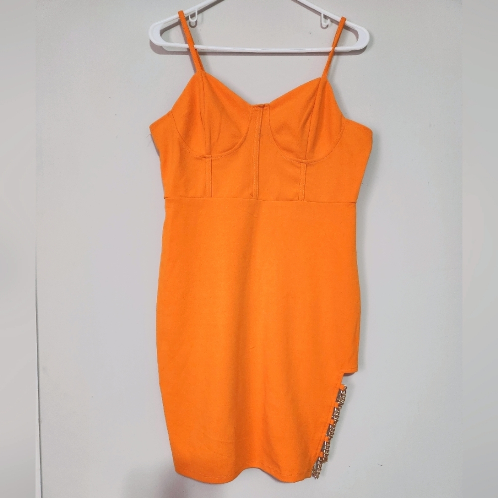 Almost famous Orange Dress